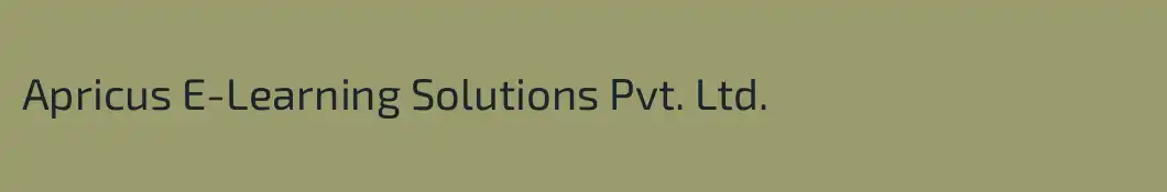 Apricus E-Learning Solutions Pvt. Ltd.